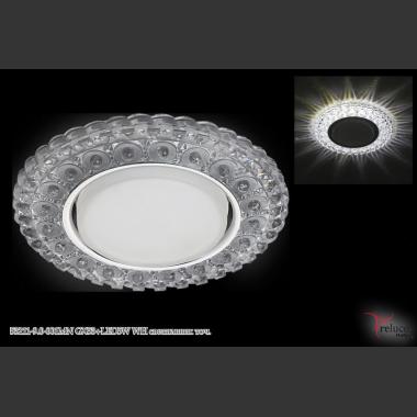 Точечный светильник 53211-9.0-001MN GX53+LED5W WH