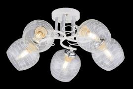 Потолочная люстра 74379/5 WHITE+CHROME