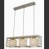 Подвесная люстра 85566/3P WENGUE+CHROME