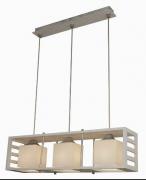 Подвесная люстра 85566/3P WENGUE+CHROME