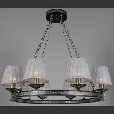Подвесная люстра 85649/8A WENGUE+CH