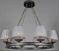 Подвесная люстра 85649/8A WENGUE+CH